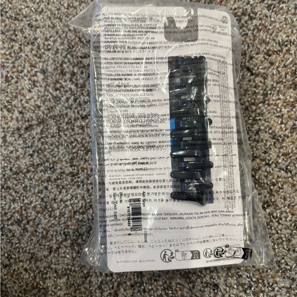 Alo Hair 90s Claw Clip Set - Black, white pearl, brown tortoise shell NWT - Picture 6 of 6